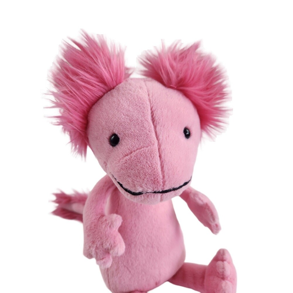 Jellycat Alice Axolotl Pink Plush 13" Soft Stuffed Animal Retired Rare EUC - Picture 2 of 12